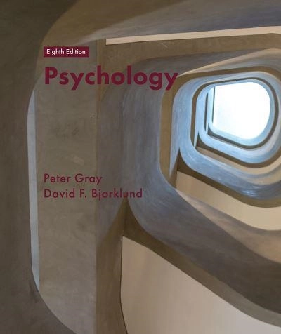Psychology ; David F. Bjorklund; 2018