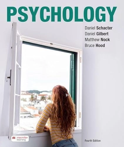Psychology; Daniel Schacter, Gilbert Daniel, Nock Matthew, Hood Bruce; 2025