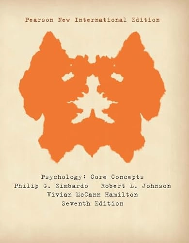 Psychology: Core Concepts; Philip Zimbardo, Robert Johnson, Vivian McCann; 2013