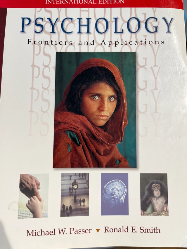 Psychology : frontiers and applications; Michael W. Passer; 2001