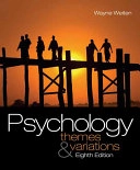 Psychology : themes and variations. · Concept charts for study and review to accompany Psychology : themes and variations; Wayne Weiten; 2010