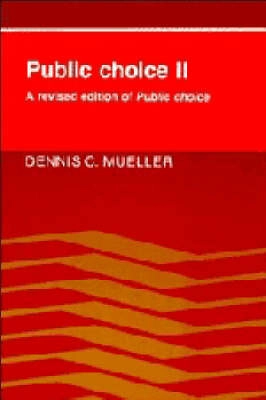 Public choice II; Dennis C. Mueller; 1989