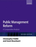 Public management reform : a comparative analysis; Christopher Pollitt; 2004