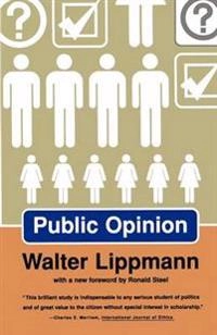 Public opinion; Walter Lippmann; 1997