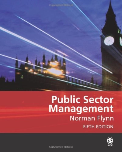 Public sector management; Norman Flynn; 2007