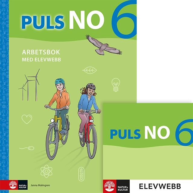 PULS NO åk 6 Arbetsbok med elevwebb; Janna Malmgren; 2022