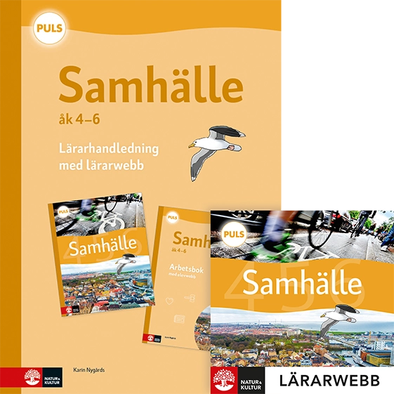 PULS Samhälle 4-6 Lärarhandledning med lärarwebb; Karin Nygårds; 2026