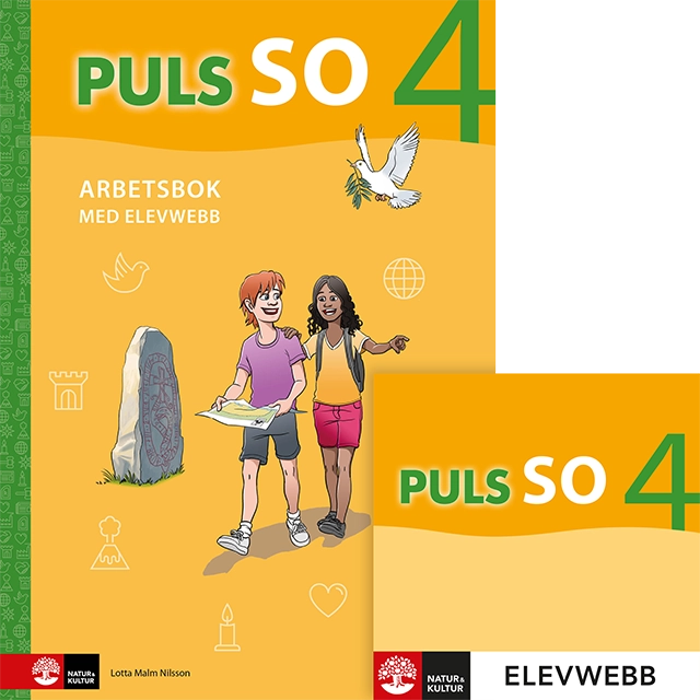 PULS SO åk 4 Arbetsbok; Lotta Malm Nilsson; 2020
