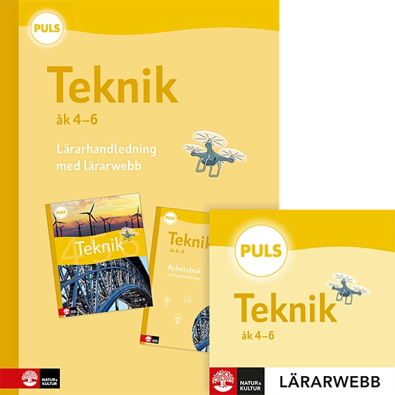 PULS Teknik 4-6 Lärarhandledning med lärarwebb; Björn Citrohn, Niklas Salomonsson; 2025