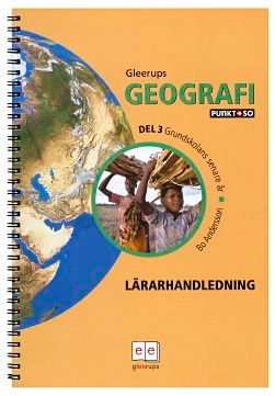 Punkt SO Geografi del 3 Lärarbok; Bo Andersson; 2001