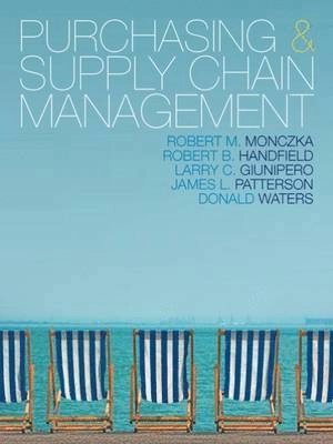 Purchasing and supply chain management; Robert M. Monczka; 2010