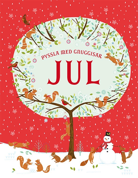 Pyssla med gnuggisar: jul; Bethan Janine, Marie Helleday Ekwurtzel, Emily Beevers, Mary Cartwright; 2018