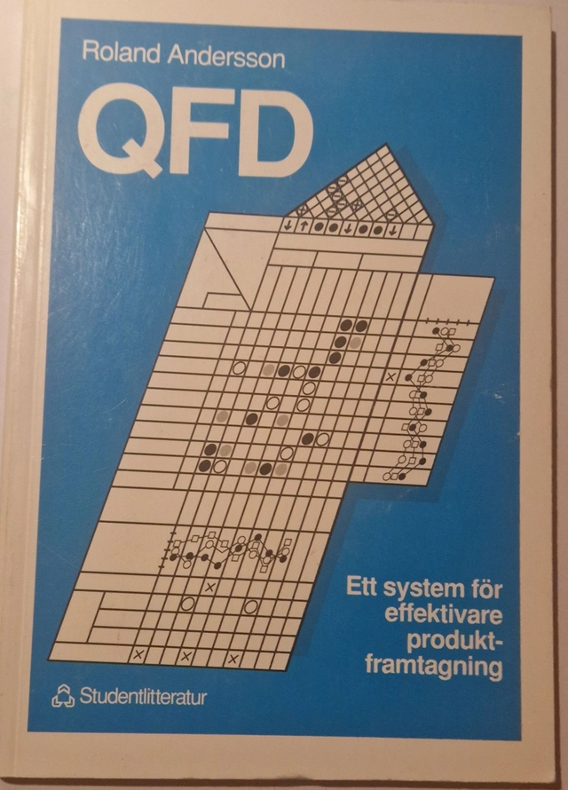 QFD - Quality Function Deployment; Roland Andersson; 1991