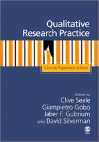 Qualitative research practice; Clive Seale; 2007