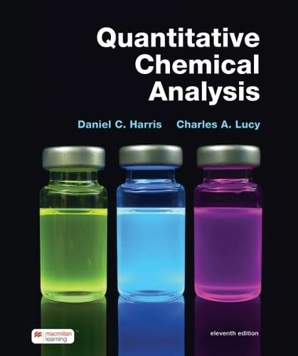 Quantitative chemical analysis; Daniel C. Harris; 2025