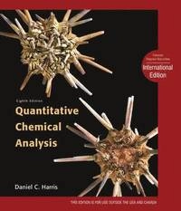 Quantitative chemical analysis; Daniel C. Harris; 2010