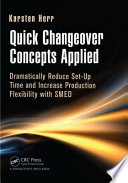 Quick Changeover Concepts Applied; Karsten Herr; 2013