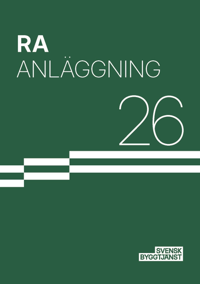 RA Anläggning 26; 2026