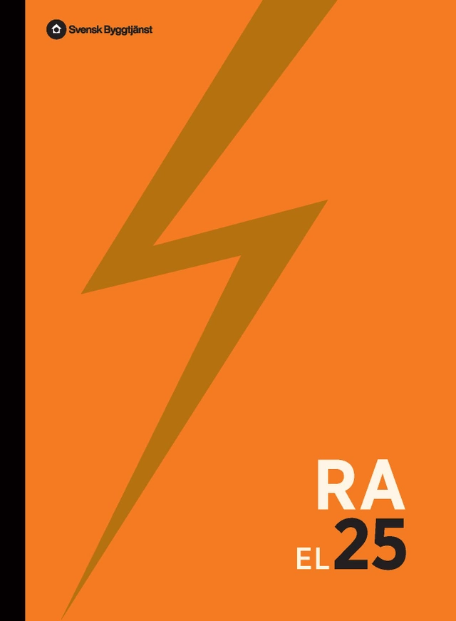 RA EL 25; Svensk byggtjänst; 2025
