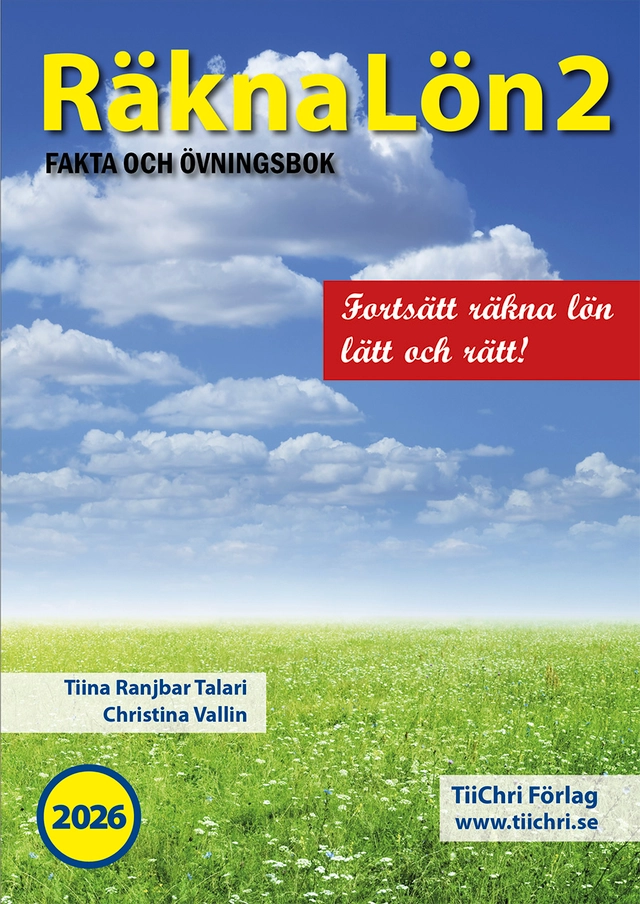 Räkna Lön 2 - 2026; Tiina Ranjbar Talari, Christina Vallin; 2026