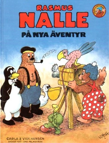 Rasmus Nalle på nya äventyr; Carla Hansen; 1987