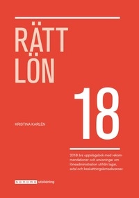 Rätt Lön 2018; Kristina Karlén; 2018