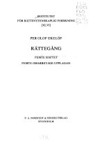 Rättegång; Per Olof Ekelöf; 1979