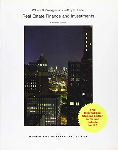 Real estate finance and investments; William B. Brueggeman; 2016