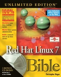 Red Hat Linux 7 Bible, Unlimited Edition; Christopher Negus; 2000