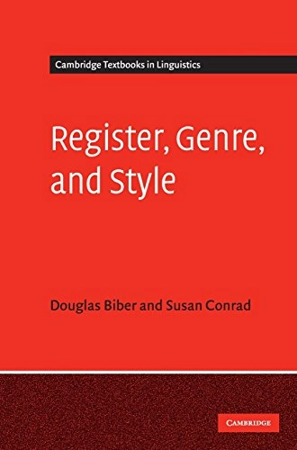 Register, genre, and style; Douglas Biber; 2009