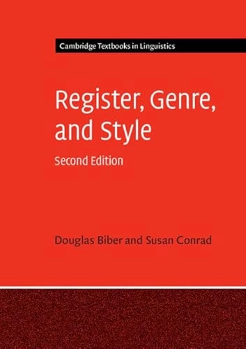Register, genre, and style; Douglas Biber; 2019