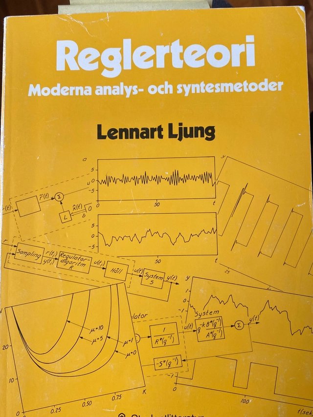 Reglerteori : moderna analys- och syntesmetoder; Lennart Ljung; 1981