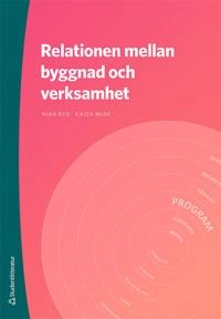 Relationen mellan byggnad och verksamhet; Nina Ryd, Kajsa Wide; 2021