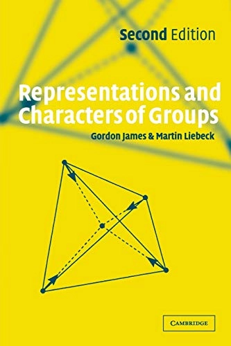 Representations and characters of groups; Gordon James; 2001