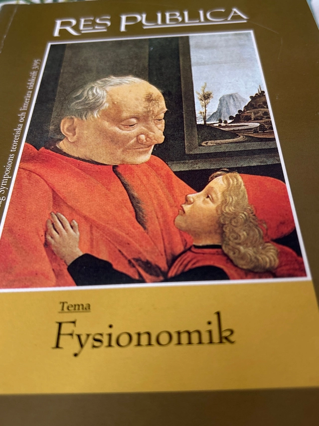 Res publica: Östlings bokförlag Symposions teoretiska och litterära tidskrift. Tema: FysionomikUtgåva 31 av Res Publica; Anders Mortensen; 1995