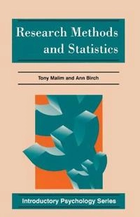 Research methods and statistics; Tony Malim; 1997
