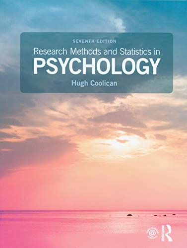 Research methods and statistics in psychology; Hugh Coolican; 2019