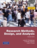 Research methods, design, and analysis; Larry B. Christensen; 2011
