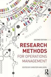 Research methods for operations management; Christer Karlsson; 2016