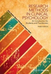 Research Methods in Clinical Psychology: An Introduction for Students and P; Chris Barker, Nancy Pistrang, Robert Elliott; 2016