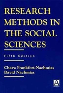 Research methods in the social sciences; Chava Frankfort-Nachmias; 1996
