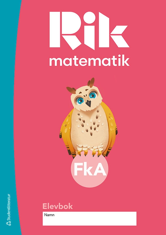 Rik matematik FkA Elevbok; Andreas Ryve, Manuel Tenser, Patrik Gustafsson, Hillevi Gavel, Fredrik Blomqvist; 2023