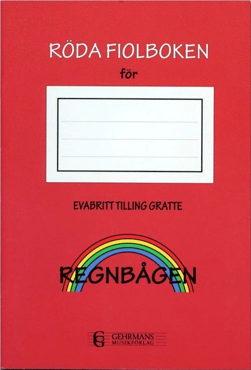 Röda fiolboken; Evabritt Tilling Gratte; 1998
