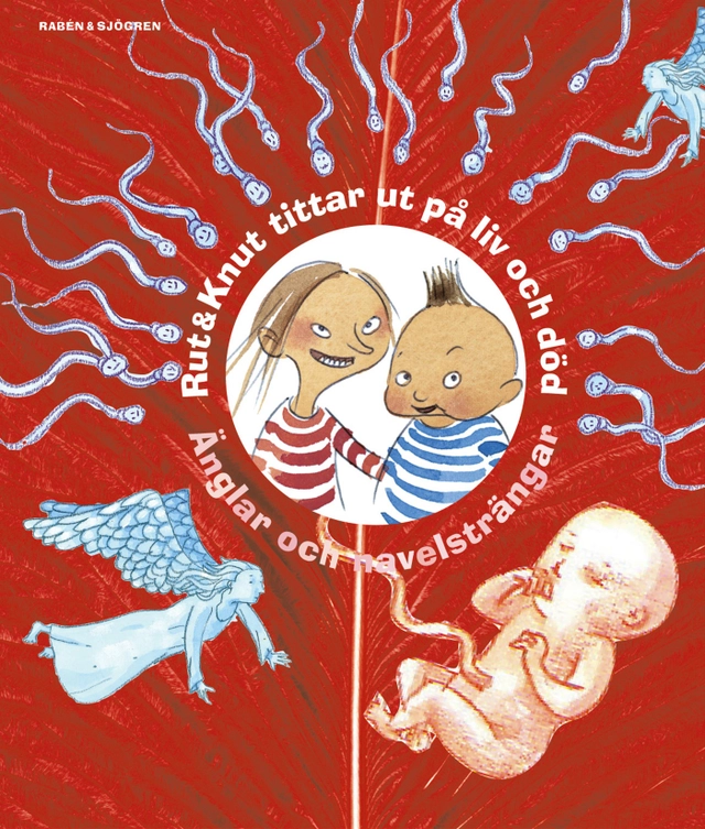 Rut & Knut tittar ut på liv och död : änglar och navelsträngar; Carin Wirsén, Mats Wänblad, Mattias Danielsson, Lena Ollmark; 2004