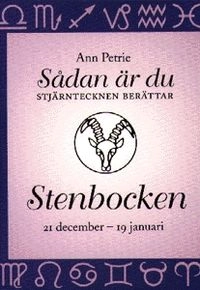 Sådan är du-Stenbocken; Ann Petrie; 1994