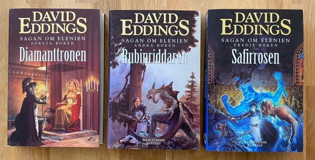 Sagan om Elenien paket del 1-3; David Eddings; 2002