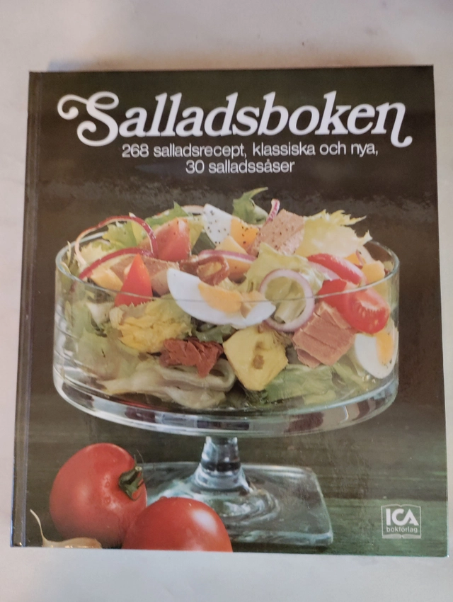Salladsboken : 268 salladsrecept, 30 salladssåser; Arne Krüger; 1977