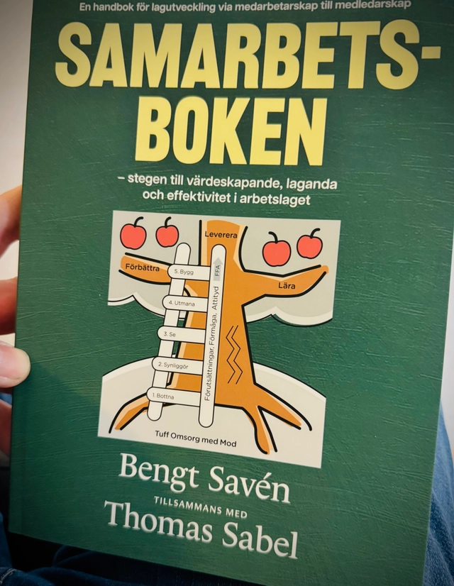 SamarbetsBoken : stegen till värdeskapande, laganda och effektivitet i arbetslaget; Bengt Savén, Thomas Sabel; 2026
