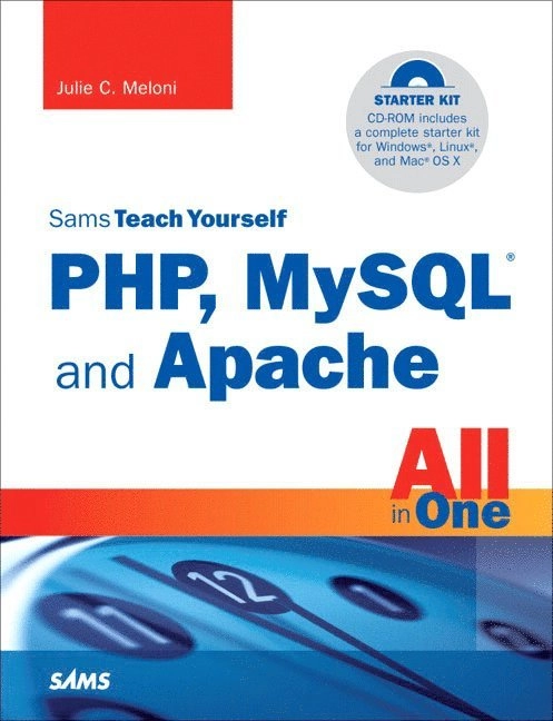 "Sams teach yourself PHP, MySQL and Apache all in one" [Elektronisk resurs]; Julie C Meloni; 2008