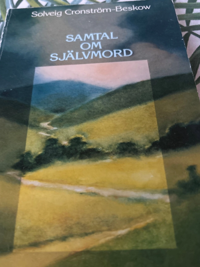 Samtal om självmord; Solveig Cronström; 1983